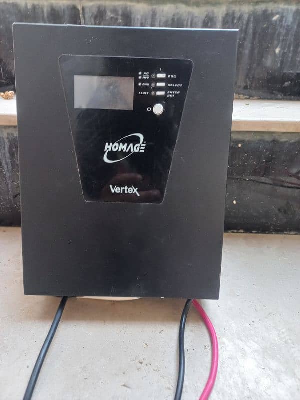 Homage hybrid inverter slightly used 0