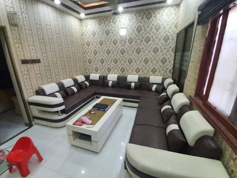 9 seater sofa set with table 3