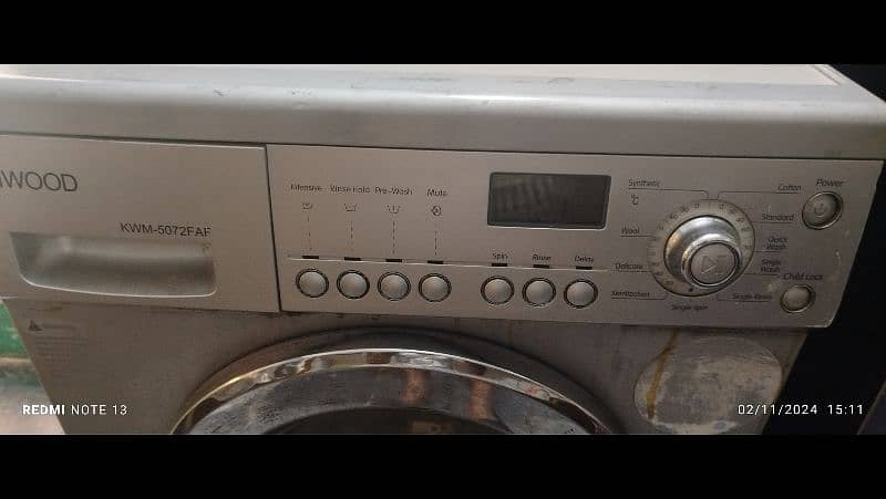 Kenwood fully automatic washing machine for sale 1