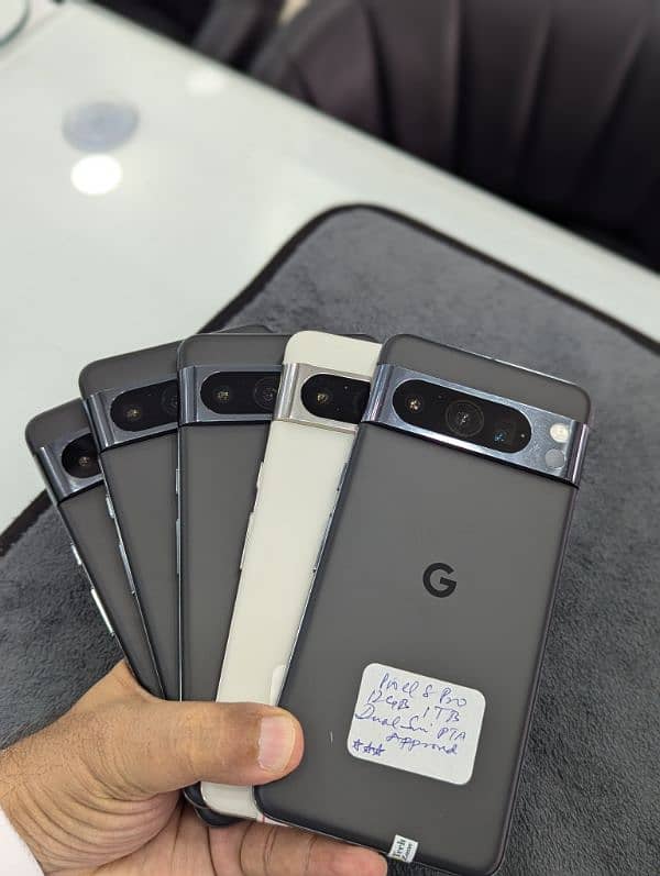 GOOGLE PIXEL 8 PRO BLACK 12GB 128/256/512/1TB DUAL PTA 6