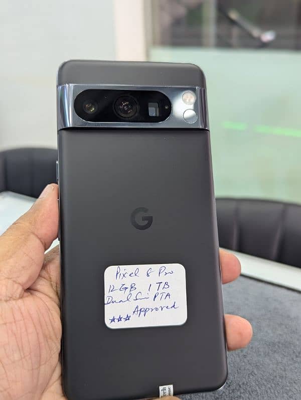 GOOGLE PIXEL 8 PRO BLACK 12GB 128/256/512/1TB DUAL PTA 12