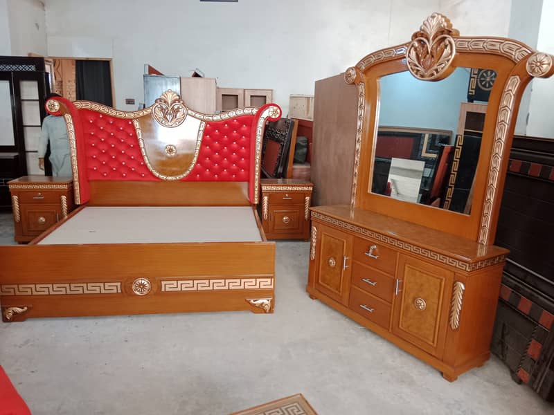 Poshish bed\Bed set\double bed\king size bed\single bed 17