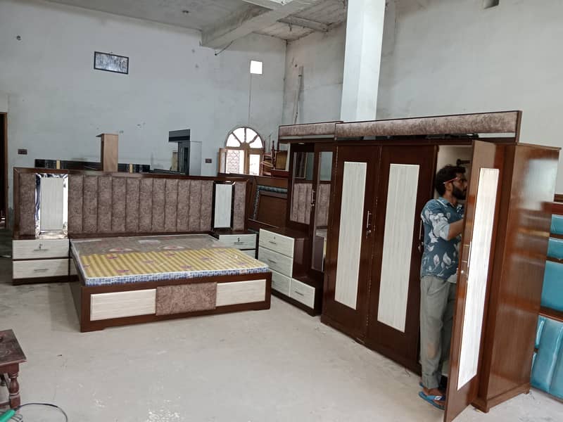 Poshish bed\Bed set\double bed\king size bed\single bed 19