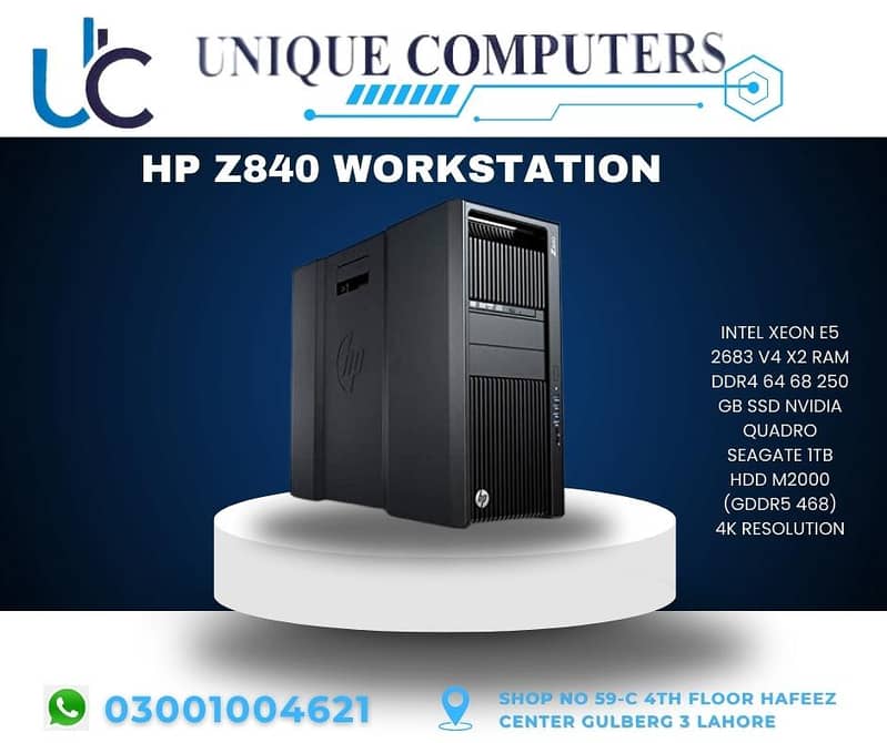 HP Z840 WORKSTATION 0