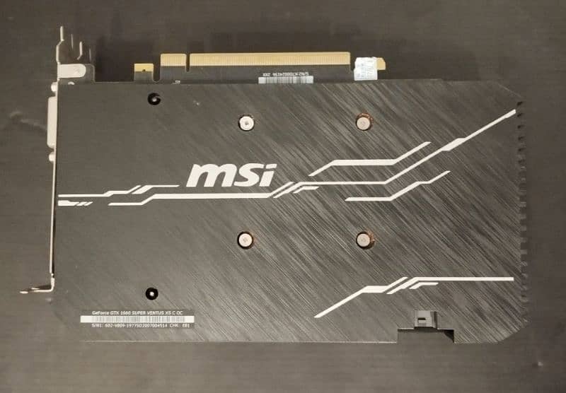 Gtx 1660 super Msi ventus OC 2