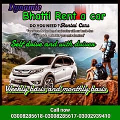 Rent A Car Self Driver & With Driver | Car Rental | Service Karachi