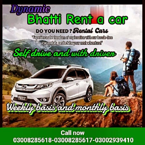 Rent A Car / Self Driver & With Driver /Car Rental /Rent A Car Service 0