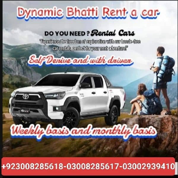 Rent A Car / Self Driver & With Driver /Car Rental /Rent A Car Service 2