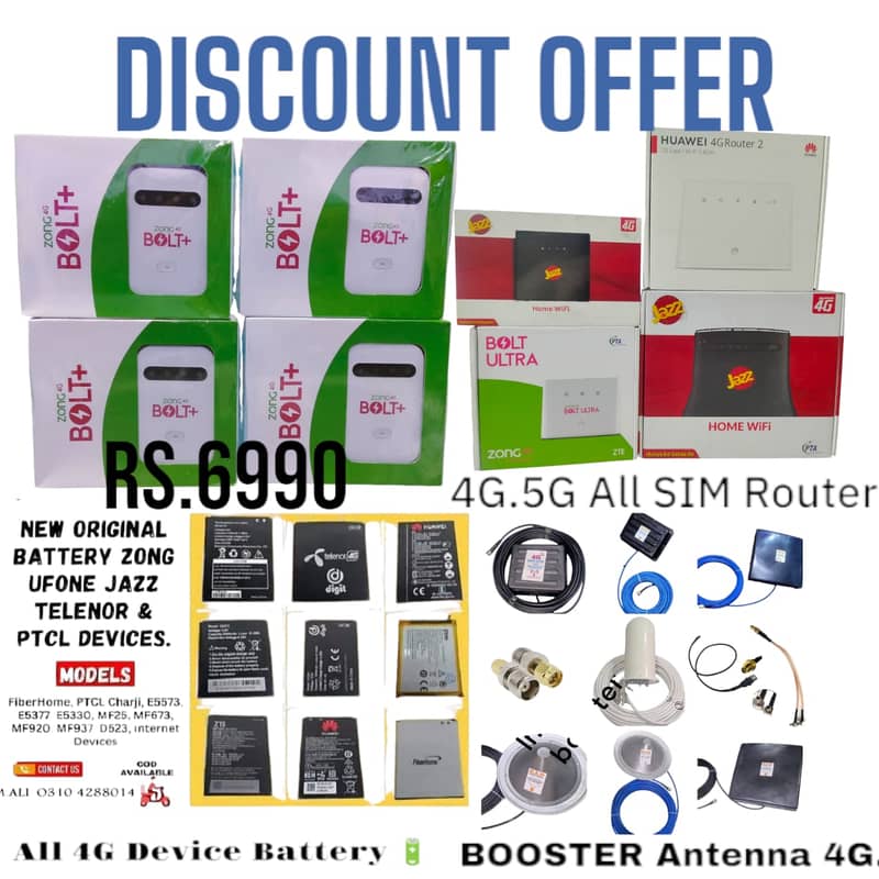 Zong Bolt Plus Bolt ultra Router jazz 4G devices 4g router /4G Batter 0