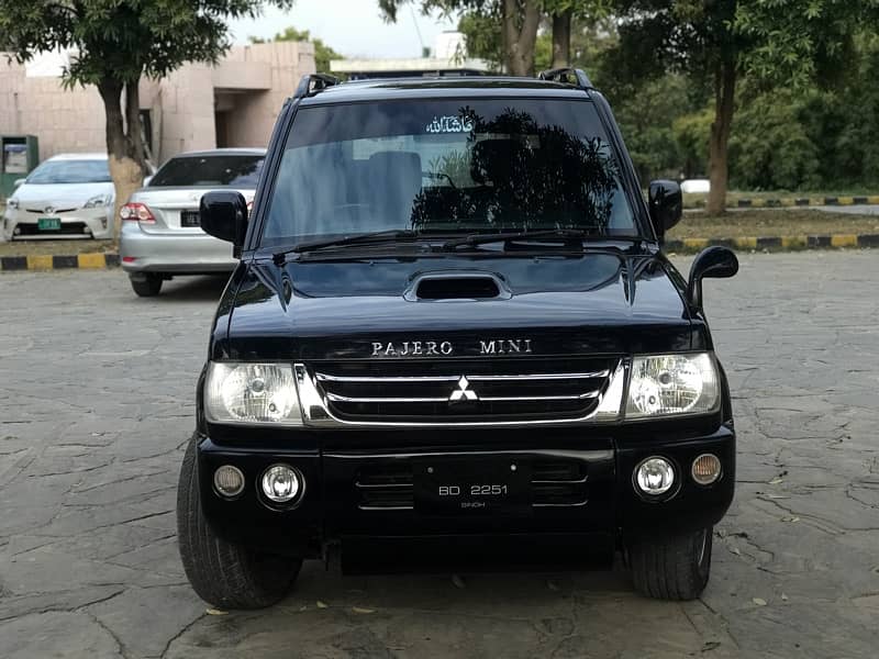 Pajero Mini 2003 model uplifted to 2012 model ,Automatic ,4x4 12