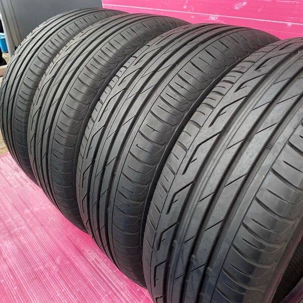 tyres set 205/55/R/16 Bridgestone Turanza 9/10 Condition 0