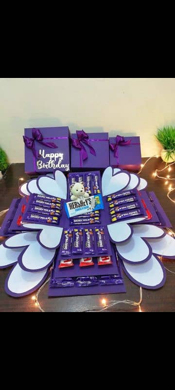 Birthday & Anniversary Gift Box Chocolate Basket   03008010073 0