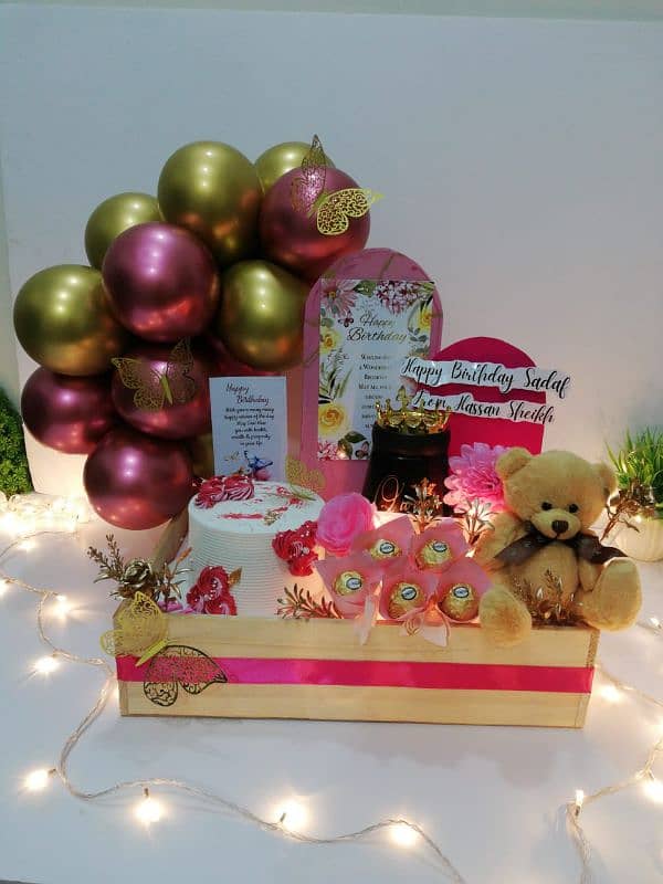 Birthday & Anniversary Gift Box Chocolate Basket   03008010073 4