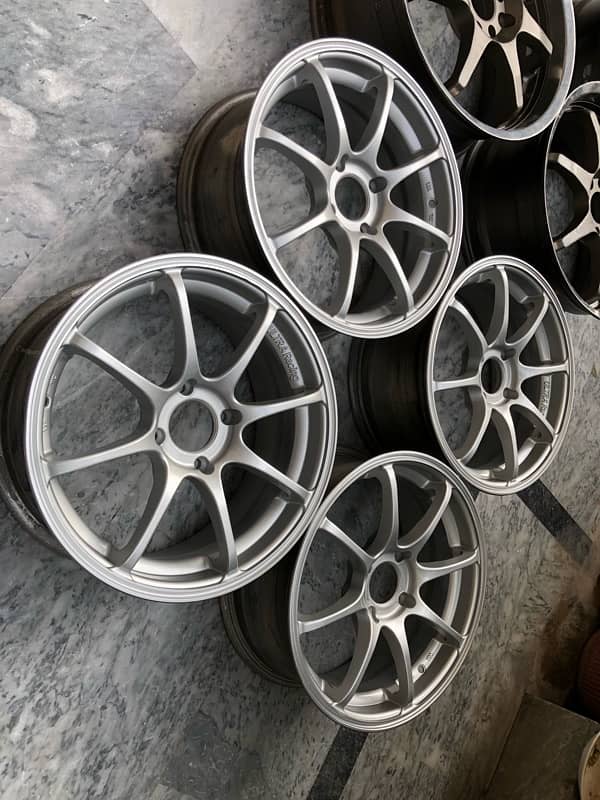 Advanti Ultra racing 15 inch 100 pcd rims 3