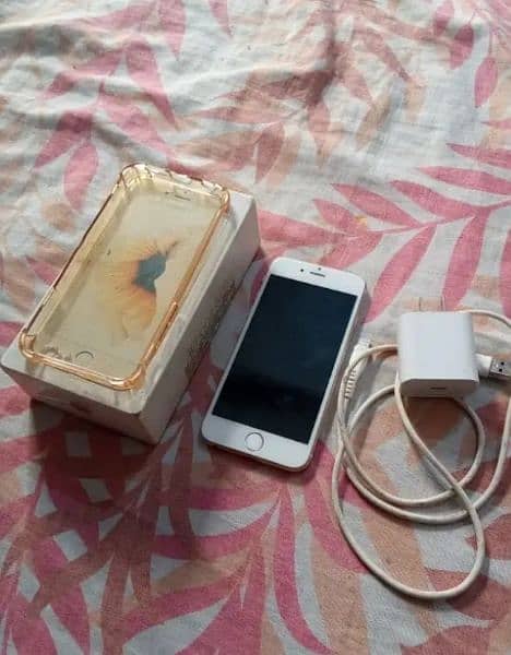 iphone 6 s with box and charger all ok PTA approved h 0