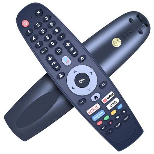 100% Original Remote Control | Voice | Android | Smart | TV LCD | LED 0