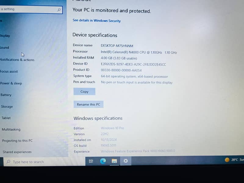 Lenovo IdeaPad 330 celeron, no fault 1