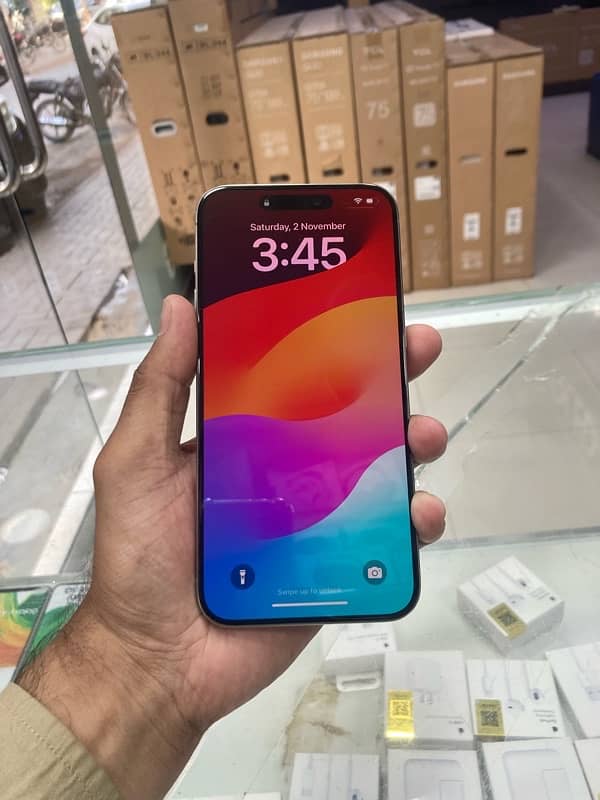 iPhone 15 Pro Max 256GB Non PTA Approved 0