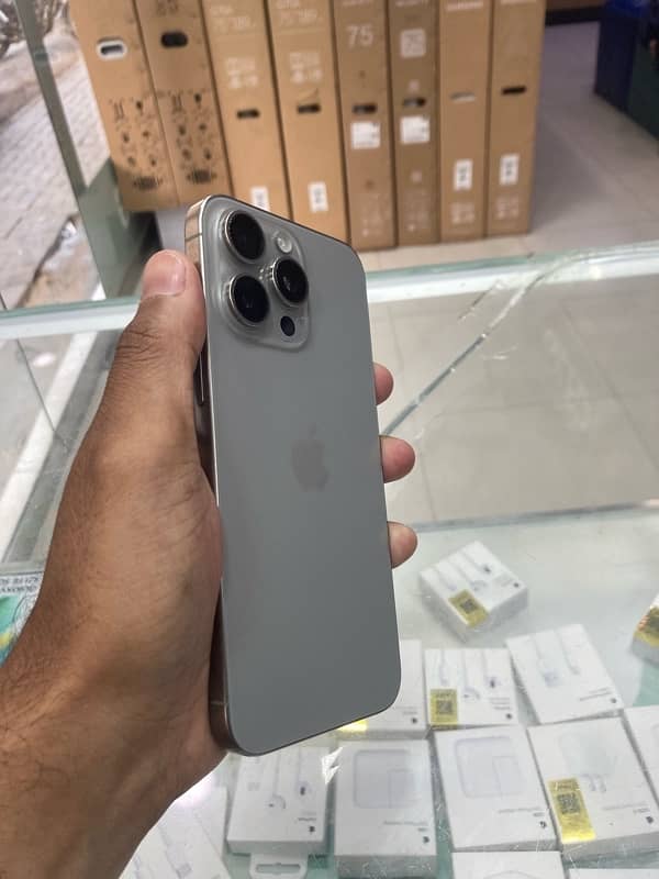 iPhone 15 Pro Max 256GB Non PTA Approved 3