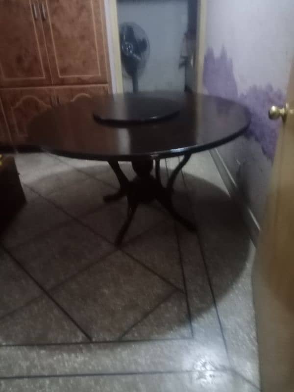 wooden dinning table for 6 chairs 3