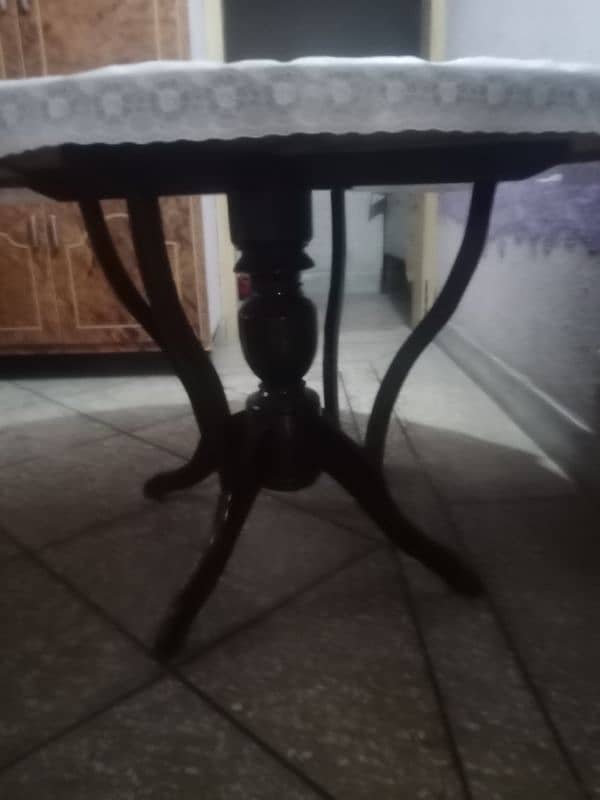 wooden dinning table for 6 chairs 4