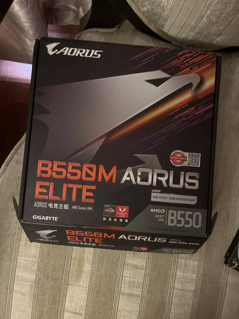 B550 elite plus 5600 and 1 tb hdd and monitor 2