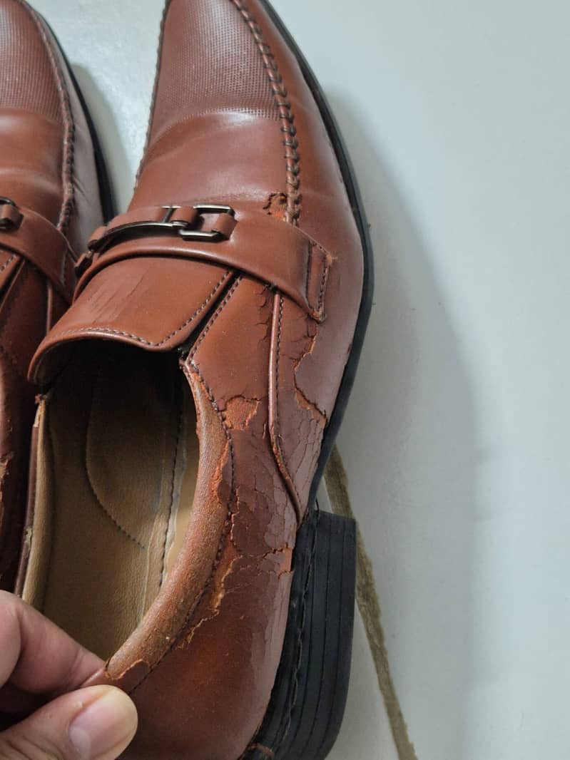 Mustard Brown frmal shoes for sale 1