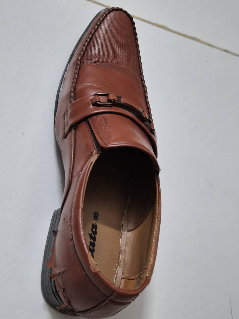 Mustard Brown frmal shoes for sale 2