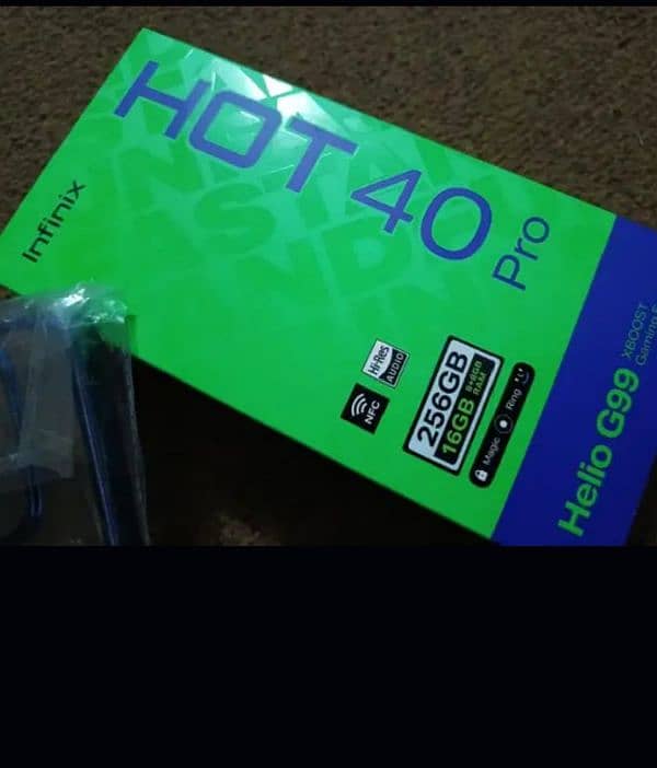 infinix hot 40pro 8+8 256urgent sale 3