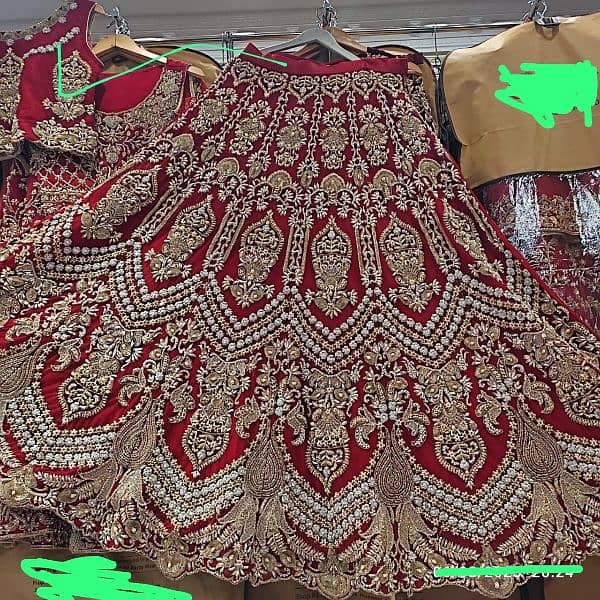 Barat Bridal Lehnga Dress - Bridal Wear Elan Couture 4