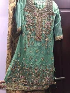 shirt inner trouser with dupatta