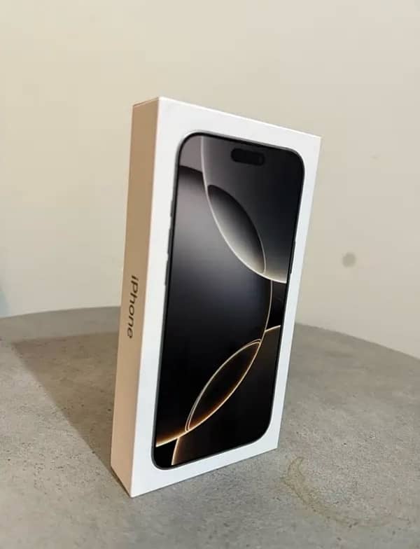 IPHONE 16 PRO MAX 256 GB BOX PACKED FROM USA LLA MODEL 1