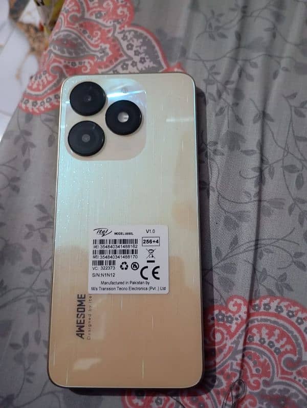 Itel A70 256gb 11warnti 0