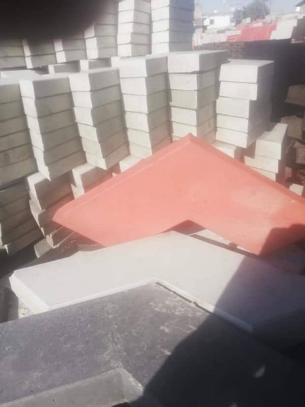 All Kind Of Concrete Tuff Tiles & Fly Ash Bricks, Blocks Available 12