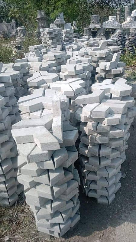 All Kind Of Concrete Tuff Tiles & Fly Ash Bricks, Blocks Available 15