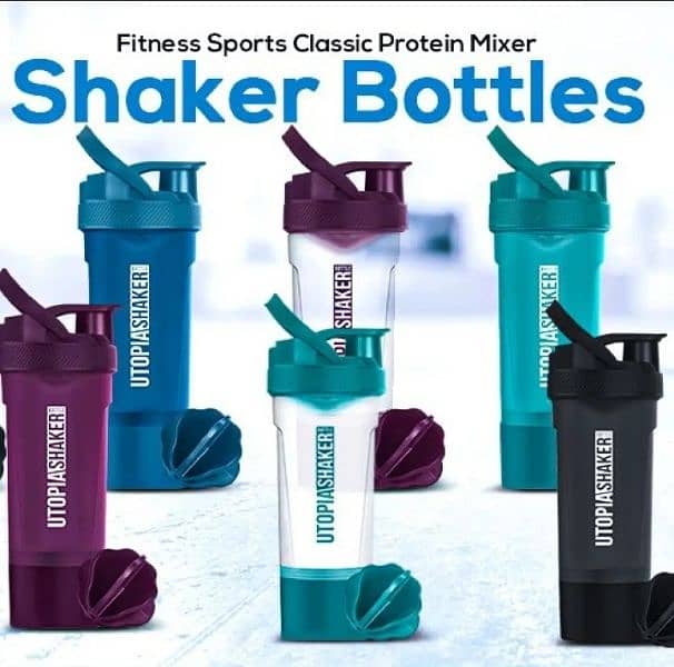 Protein Shaker Bottle for Gym Water Bottle 0