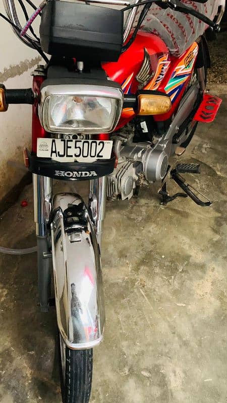 Honda 70 cc 2021 model all Punjab number 2