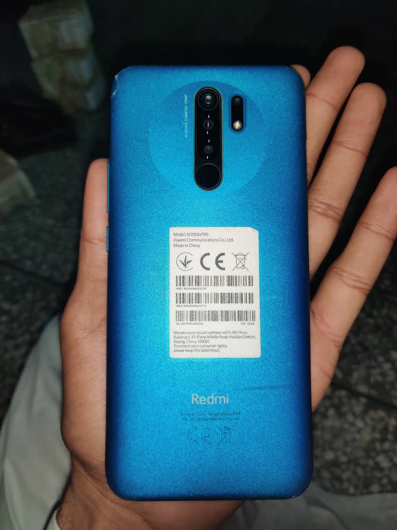 urgent sale Redmi 9 used mobile fresh condition 2