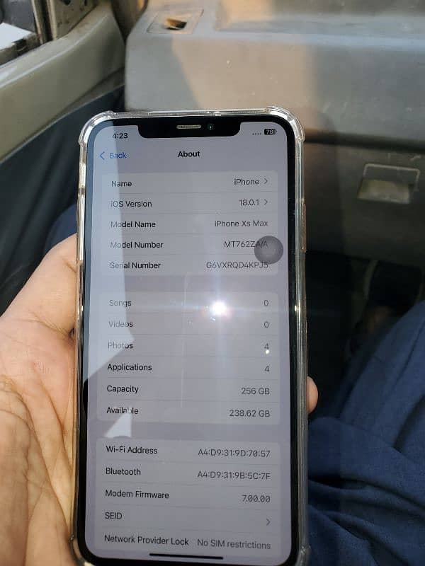 iPhone xs max 256 gb 2