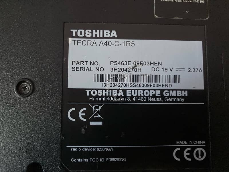 Toshiba Tecra 6