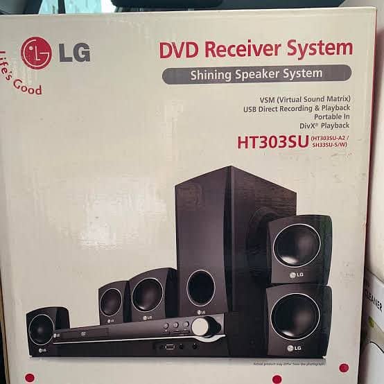 LG DVD/CD RECEIVER HT303SU 0