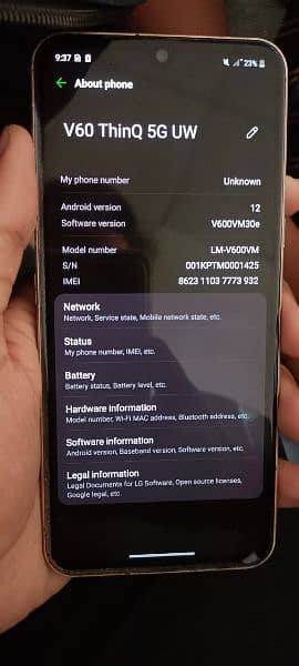 LG V60 ThinQ 5g | NON-PTA 7