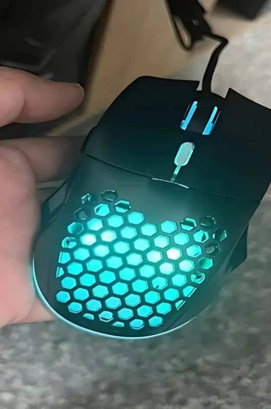 Gaming Ultra Lightweight Honeycomb Shell Wired Gaming Mouse 2