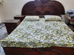 Bed Set / King Size Bed / Double bed / Wooden bed / Bed with Mattres