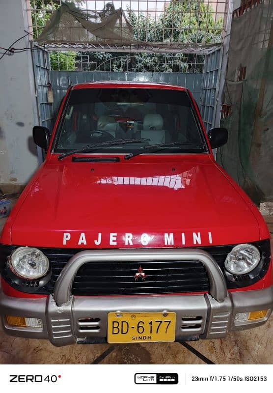 Mitsubishi Pajero Mini 1997 0