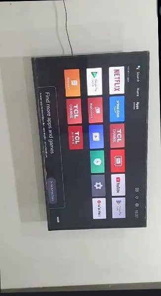 Tcl 50inch Smart android tv 10/10 2