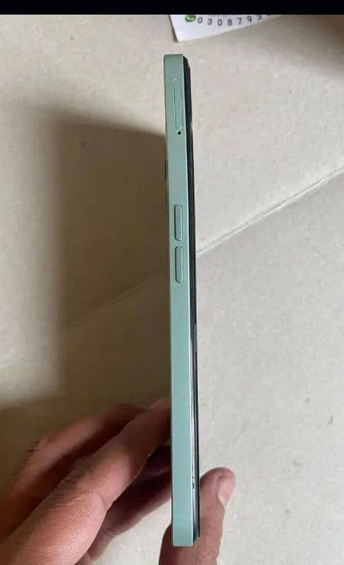 realme c35 4/128 mint green color 6