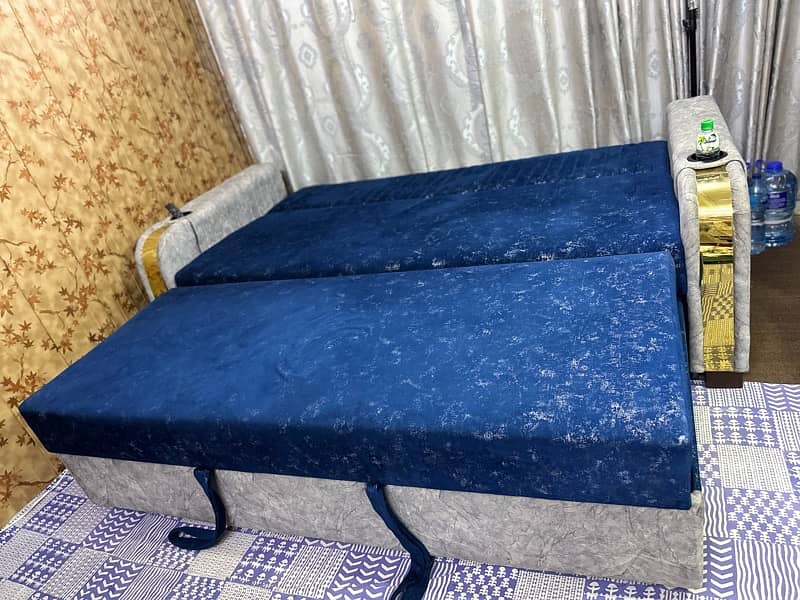 Sofa Cum Bed, Double Bed Size Sofa Cum Bed, Relaxer- 85000pkr 3