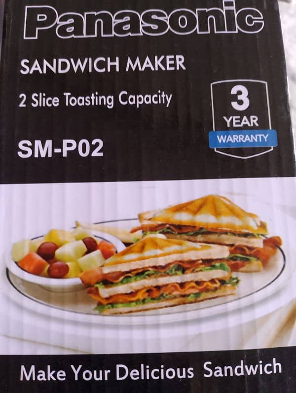 Panasonic sandwich Maker 0