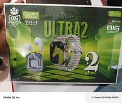 crown ultra 2 smart watch +airbards